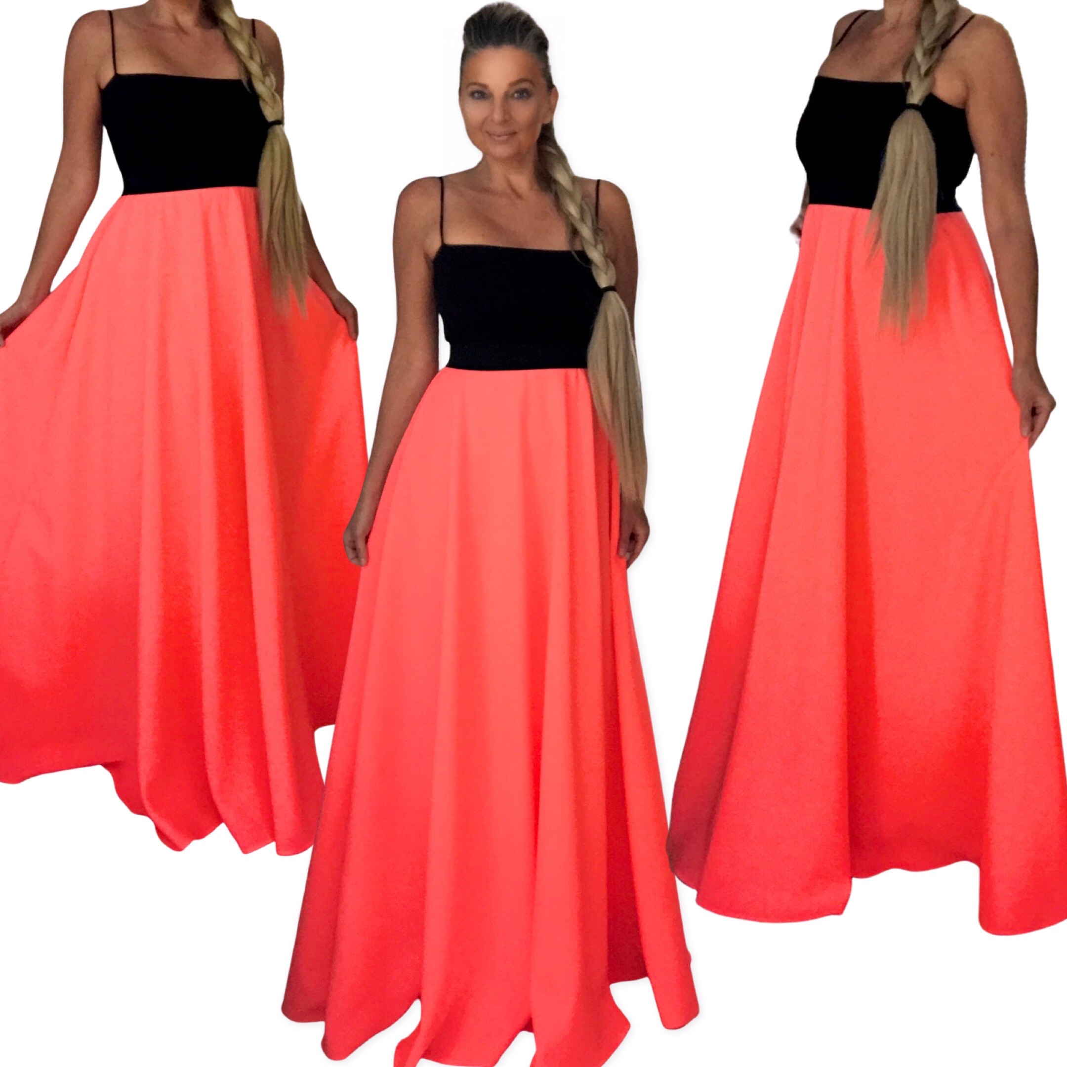 Dlouhé letn šaty BOROS DR-L-NEO03